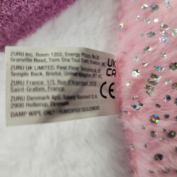 ZURU Rainbocorns Sequin Surprise Plush Unicorn Cat Mermaid Large 15" Toy Bright - Picture 8 of 14